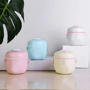 Mini Rice Cooker Shaped Humidifier USB Home Ultrasonic Smart Portable Humidifier with Light LFX-ING
Mini Rice Cooker Shaped Humidifier USB Home Ultrasonic Smart Portable Humidifier with Light LFX-ING