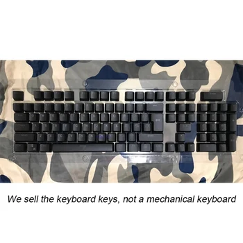 Grey-White Three Color Keyboard Freely Individualized Blue White PBT Key Cap Anti-Sweat And Light Transmission Machine 104 Key
Grey-White Three Color Keyboard Freely Individualized Blue White PBT Key Cap Anti-Sweat And Light Transmission Machine 104 Key