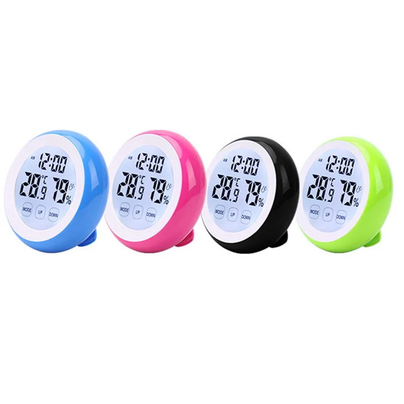 1PCS Digital LCD Display Thermometer Hygrometer Weather Station Tester Round Wireless Electronic Temperature Humidity Meter New
1PCS Digital LCD Display Thermometer Hygrometer Weather Station Tester Round Wireless Electronic Temperature Humidity Meter New