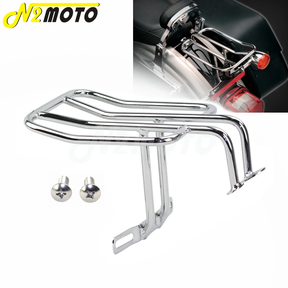 Motorcycle Drag Specialties Fender Luggage Rack Chrome for Harley Sportster 883 1000 1100 1200 Low Nightster Roadster Custom 
Motorcycle Drag Specialties Fender Luggage Rack Chrome for Harley Sportster 883 1000 1100 1200 Low Nightster Roadster Custom