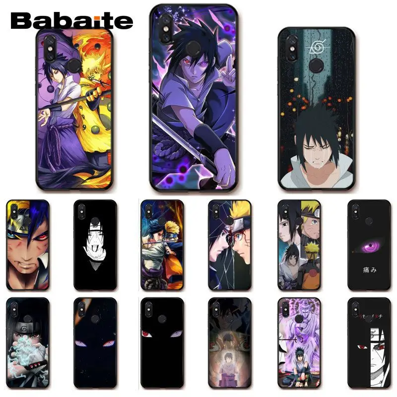 Чехол для телефона Babaite Naruto Sasuke Xiaomi mi5 6 A1 A2 Lite Mi9 9SE mi8lite 8explorer Pocophone F1|Бамперы| |