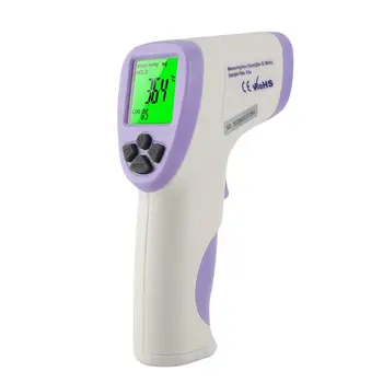 Non-Contact Body Infrared Thermometer LCD Digital Infrared Thermometer High Precision Handheld Portable ThermometerHti HT-820D
Non-Contact Body Infrared Thermometer LCD Digital Infrared Thermometer High Precision Handheld Portable ThermometerHti HT-820D
