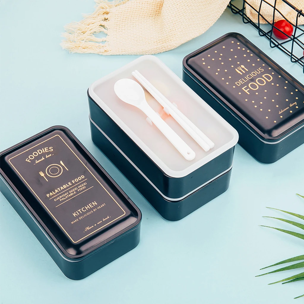 BPA Free Portable Lunch Box Double Layer Microwaveable Heating Food Container Box Big Capacity Leakproof Dinner Lunchbox Cutlery
BPA Free Portable Lunch Box Double Layer Microwaveable Heating Food Container Box Big Capacity Leakproof Dinner Lunchbox Cutlery