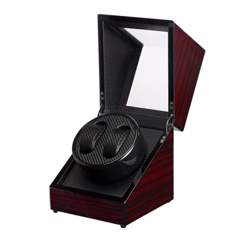 Wooden Lacquer Piano Glossy Black Carbon Fiber Double Watch Winder Box Quiet Motor Storage Display Case Automatic Watch Winder D
Wooden Lacquer Piano Glossy Black Carbon Fiber Double Watch Winder Box Quiet Motor Storage Display Case Automatic Watch Winder D