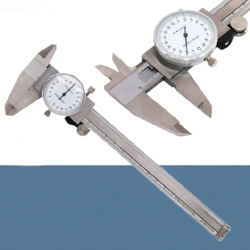 Vernier Caliper 0-150mm/0.02mm High Precision Metric Dial Gauge Measuring Tool X4YD
Vernier Caliper 0-150mm/0.02mm High Precision Metric Dial Gauge Measuring Tool X4YD