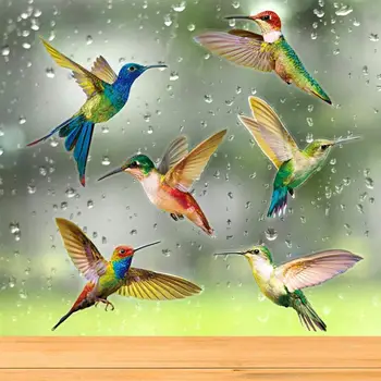 6 Pcs Hummingbird Window Clings Window Decor Decals Unique Window Decor Film Window Sticker Collision Hummingbird Sticker
6 Pcs Hummingbird Window Clings Window Decor Decals Unique Window Decor Film Window Sticker Collision Hummingbird Sticker