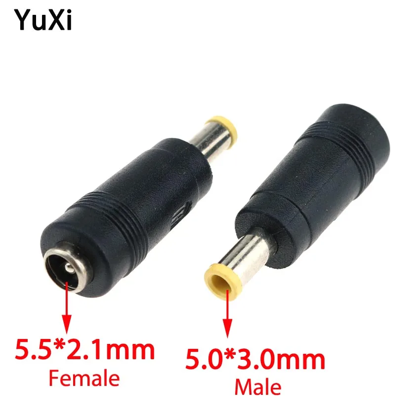 1pc 5.5*2.1 Female to 5.0 * 3.0mm DC Power Male Plug Jack Adapter Connector For Samsung RC420 R700 N140 N145 305V4A etc Laptops
1pc 5.5*2.1 Female to 5.0 * 3.0mm DC Power Male Plug Jack Adapter Connector For Samsung RC420 R700 N140 N145 305V4A etc Laptops