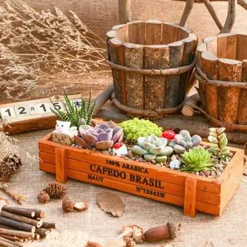 Vintage Wooden Succulent Wooden Box Ornaments For Household Rectangular Succulent Flower Pots New
Vintage Wooden Succulent Wooden Box Ornaments For Household Rectangular Succulent Flower Pots New