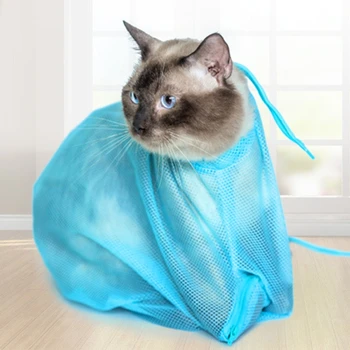 Portable Breathable Cat Grooming Restraint Bag Pet Durable Bath Washing Shower Net Adjustable Multifunctional Anti-Bite
Portable Breathable Cat Grooming Restraint Bag Pet Durable Bath Washing Shower Net Adjustable Multifunctional Anti-Bite