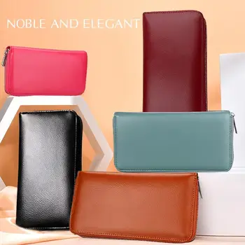 Practical 36 Cards 5 Colors Long Wallet Credit Card Leather Wallet RFID Wallet Men'S Fashion Purses Big Wallet
Practical 36 Cards 5 Colors Long Wallet Credit Card Leather Wallet RFID Wallet Men'S Fashion Purses Big Wallet