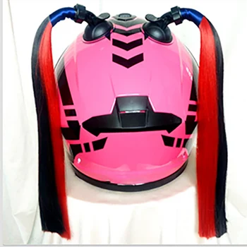 High Quality Woman Motorcycle Moto Helmet Braid With Sucker Ponytail Double Braids Wig DIY Non-toxic Safe To Wear
High Quality Woman Motorcycle Moto Helmet Braid With Sucker Ponytail Double Braids Wig DIY Non-toxic Safe To Wear