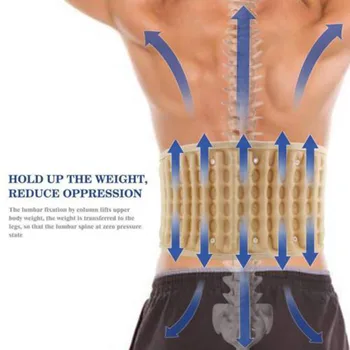 Decompression belt back support lumbar support to reduce waist pressure extension with painkiller JS88
Decompression belt back support lumbar support to reduce waist pressure extension with painkiller JS88