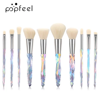 3 Colors Fashion Makeup Brushes Tool Set Cosmetic Powder Eye Shadow Foundation Blush Blending Beauty Crystal Make Up Brush
3 Colors Fashion Makeup Brushes Tool Set Cosmetic Powder Eye Shadow Foundation Blush Blending Beauty Crystal Make Up Brush