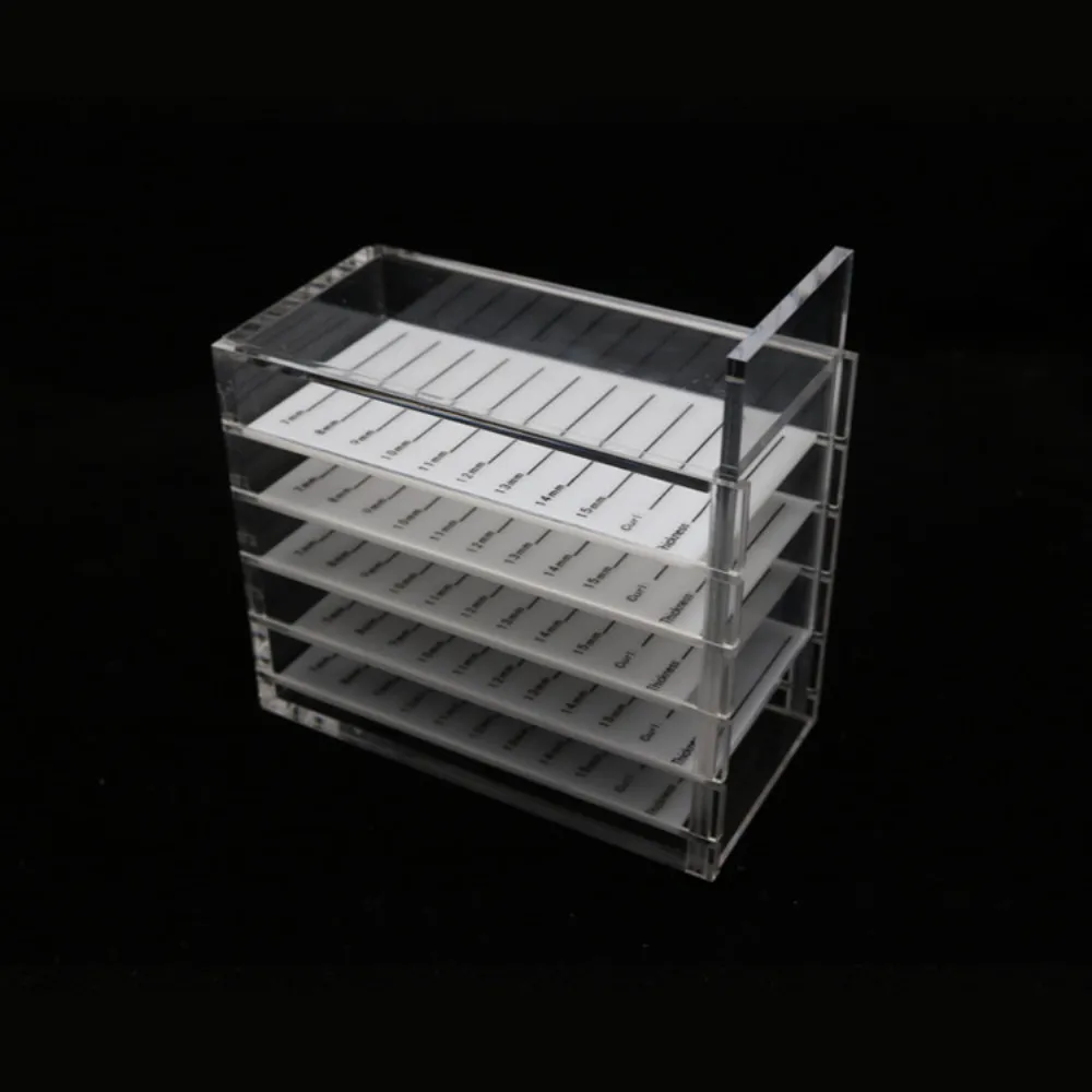 5 Layers Transparent Eyelash Extension Storage Box Organizer Acrylic Lash Pallet Holder Case Grafting Eyelash Display
5 Layers Transparent Eyelash Extension Storage Box Organizer Acrylic Lash Pallet Holder Case Grafting Eyelash Display