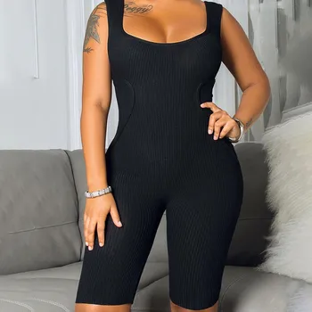 2020 Women Sleeveless Tank Jumpsuit Stretch Romper Playsuit Low Cut Bodycon Slim Stretch Jumpsuit Shorts Pants Trousers Playsuit
2020 Women Sleeveless Tank Jumpsuit Stretch Romper Playsuit Low Cut Bodycon Slim Stretch Jumpsuit Shorts Pants Trousers Playsuit