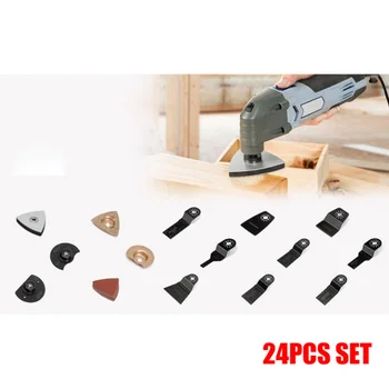 24Pcs 1 Set Saw Blades Electric Oscillating Tool Accessories Metal Sheets Power Tool & Air Tool Accessories
24Pcs 1 Set Saw Blades Electric Oscillating Tool Accessories Metal Sheets Power Tool & Air Tool Accessories