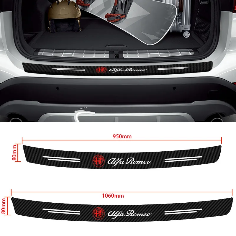 Car Trunk Protection Carbon Fiber Sticker Auto Boot Decal for Alfa Romeo Giulia Stelvio Brera 159 166 GT Giulietta Mito Tonale
Car Trunk Protection Carbon Fiber Sticker Auto Boot Decal for Alfa Romeo Giulia Stelvio Brera 159 166 GT Giulietta Mito Tonale