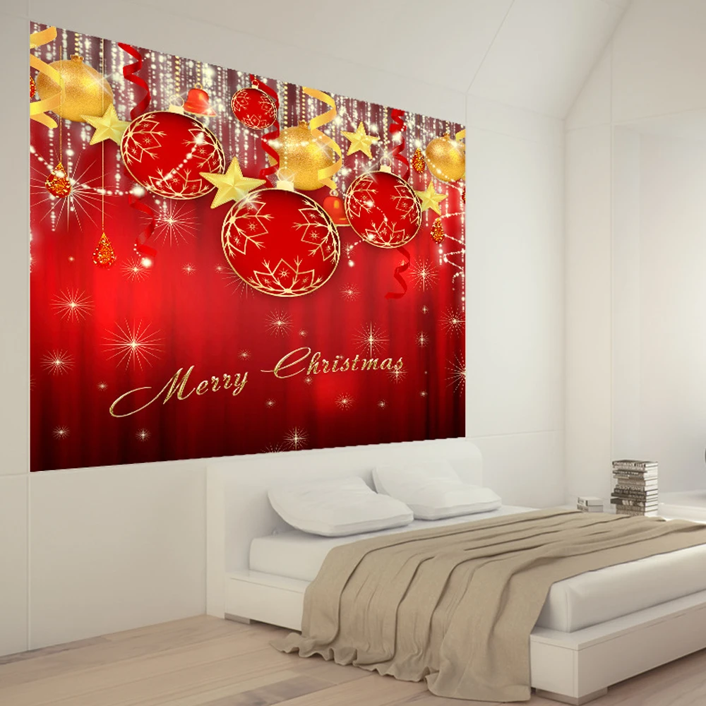 European and American Decorative Tapestry Christmas Series TV Background Wall Landscape Tapestry Polyester Cloth Hanging Cloth
European and American Decorative Tapestry Christmas Series TV Background Wall Landscape Tapestry Polyester Cloth Hanging Cloth