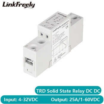 TRD060D25 Miniature Smart SSR Solid State Relay Module & Board DC DC 25A 1-60VDC Out 5V 12V 24V 32VDC In Power Relay Switch
TRD060D25 Miniature Smart SSR Solid State Relay Module & Board DC DC 25A 1-60VDC Out 5V 12V 24V 32VDC In Power Relay Switch