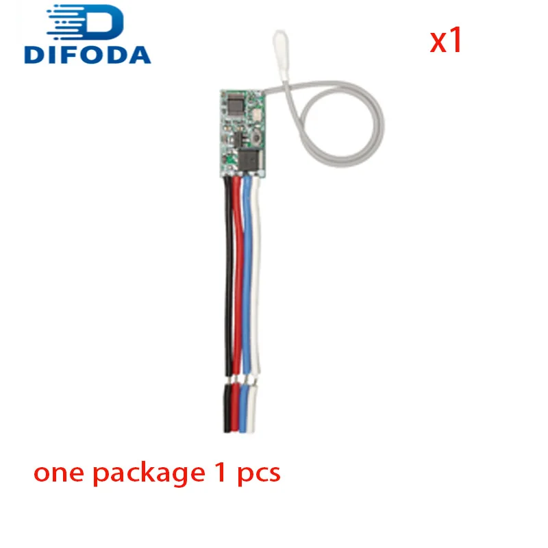 5 pcs Universal Wireless Remote Control Switch 433 Mhz 1CH RF Relay Receiver Micro Module LED Light Controller DC 3.6V-24V DIY
5 pcs Universal Wireless Remote Control Switch 433 Mhz 1CH RF Relay Receiver Micro Module LED Light Controller DC 3.6V-24V DIY