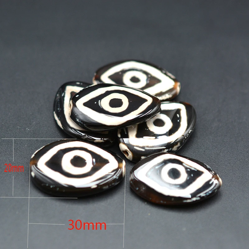 Черные тибетские бусины Дзи | AliExpress