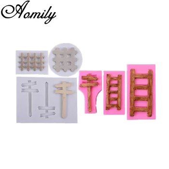 Aomily Street Sign Signage Ladder Fence Silicone Cake Mold Chocolate Bakeware Mold DIY Pastry Ice Block Soap Mould Baking Tools 
Aomily Street Sign Signage Ladder Fence Silicone Cake Mold Chocolate Bakeware Mold DIY Pastry Ice Block Soap Mould Baking Tools