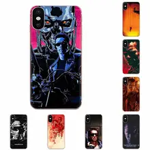 Cho Xiao Mi Đỏ Mi Mi 4 7A 9T K20 CC9 CC9e Note 7 9 Y3 SE Pro Thủ đi Chơi Silicone Mềm TPU Trong Suốt Cuộc Gọi Hộp Ter mi nator(China)