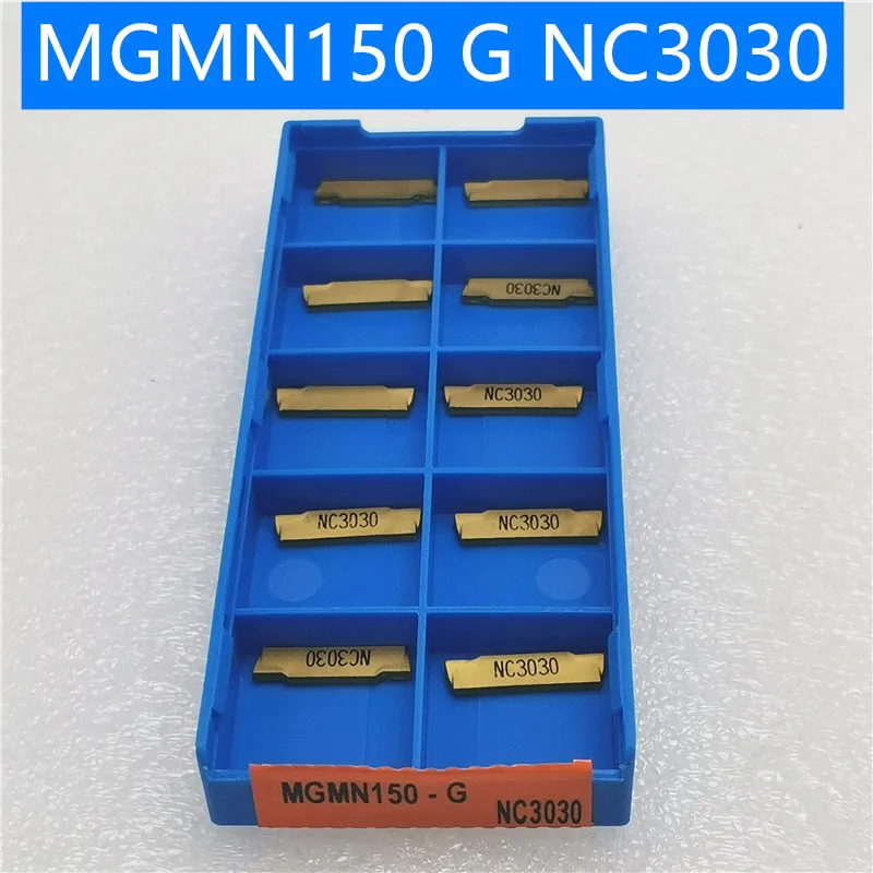 100PCS MGMN150 G NC3030 Parting and grooving Carbide Insert Turning Tool Turning Milling Cutter CNC Cutting Tool Slot Cutting
100PCS MGMN150 G NC3030 Parting and grooving Carbide Insert Turning Tool Turning Milling Cutter CNC Cutting Tool Slot Cutting