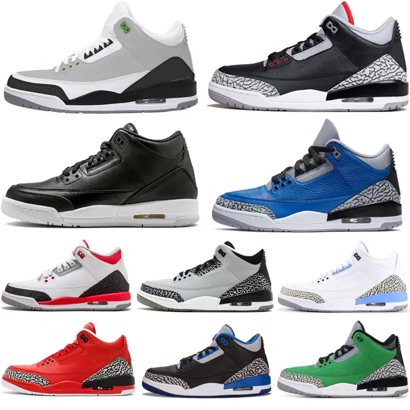 New Arrivals Basketball Shoes 3 3s Cool Grey Full Purple Black Nakeskin Denim Fire Red UNC Animal Men Mens Sports Sneaker
New Arrivals Basketball Shoes 3 3s Cool Grey Full Purple Black Nakeskin Denim Fire Red UNC Animal Men Mens Sports Sneaker