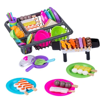 42Pcs/set Children Kitchen Pretend Play Simulation BBQ Tool Toys Set For Children Birthday Gift - Random Color
42Pcs/set Children Kitchen Pretend Play Simulation BBQ Tool Toys Set For Children Birthday Gift - Random Color
