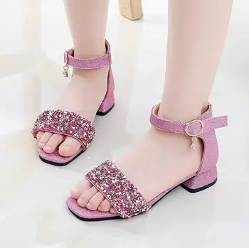 2020 Summer New Girls Rhineston Sandals Kids Children Fashion bead Patent Leather Princess Beach Sandals Party Shoe For Girls
2020 Summer New Girls Rhineston Sandals Kids Children Fashion bead Patent Leather Princess Beach Sandals Party Shoe For Girls