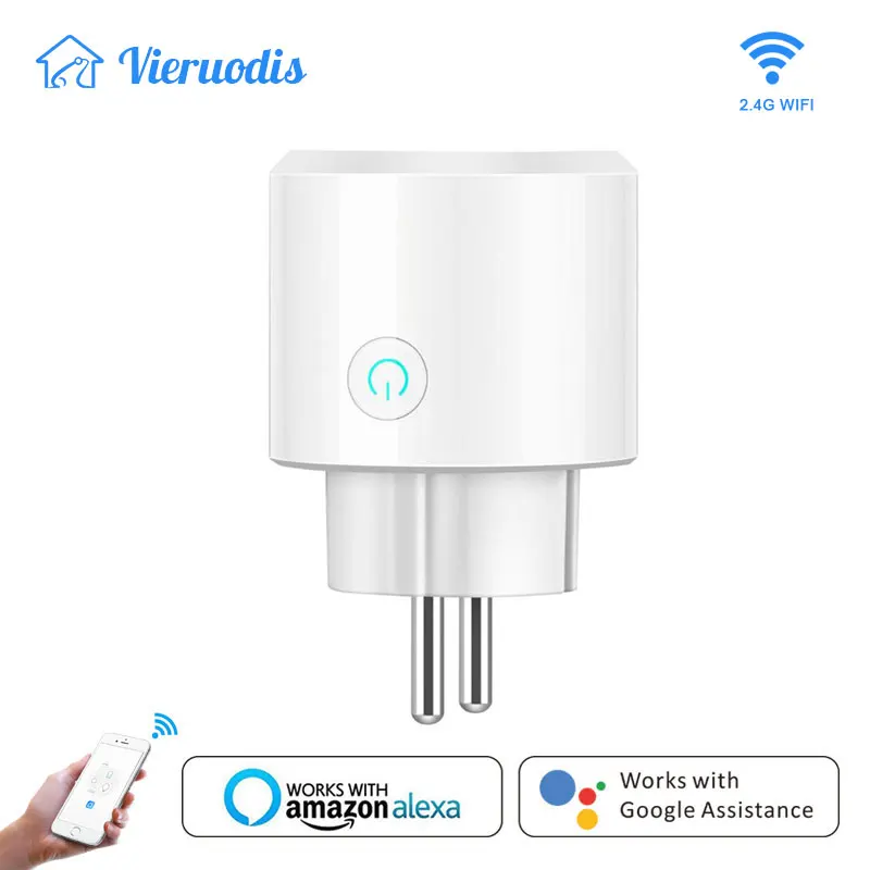 WIFI Smart Plug Smart Switch Socket EU Plug Audio Control Smart Timing Socket Wireless Outlet Voice Intelligent Control Alexa
WIFI Smart Plug Smart Switch Socket EU Plug Audio Control Smart Timing Socket Wireless Outlet Voice Intelligent Control Alexa