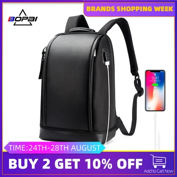 BOPAI Laptop Backpack External USB Charge Port for 15.6 inch Computer Backpacks Anti-theft Waterproof Bags for Men Drop Shipping
BOPAI Laptop Backpack External USB Charge Port for 15.6 inch Computer Backpacks Anti-theft Waterproof Bags for Men Drop Shipping
