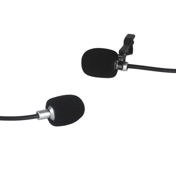 Portable External 3.5mm Hands-Free Mini Wired Collar Clip Lapel Lavalier Microphone Lound Speaker for Music PC Laptop 
Portable External 3.5mm Hands-Free Mini Wired Collar Clip Lapel Lavalier Microphone Lound Speaker for Music PC Laptop