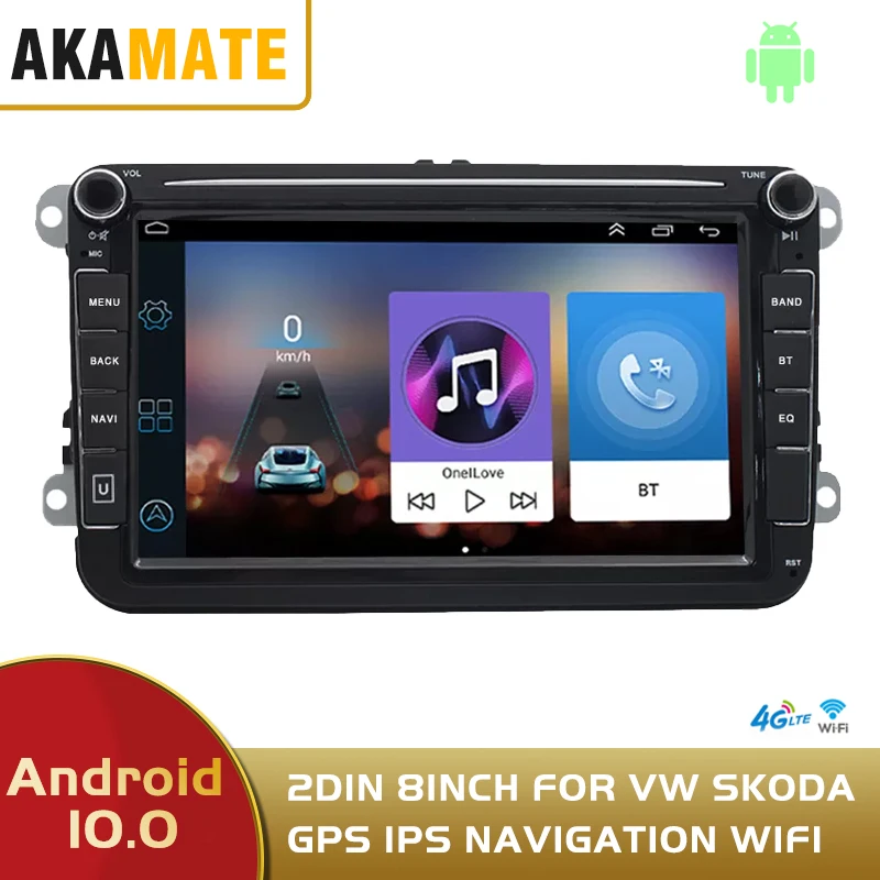 Автомагнитола AKAMATEnavi HD 8 дюймов Wi-Fi GPS IPS FM Bluetooth | Автомобили и мотоциклы