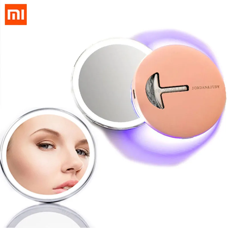 Xiaomi Jordan Judy LED Makeup Mirror Type-c With Light Fill Light Makeup Mirror Portable Folding Handheld Portable Mini Mirror
Xiaomi Jordan Judy LED Makeup Mirror Type-c With Light Fill Light Makeup Mirror Portable Folding Handheld Portable Mini Mirror