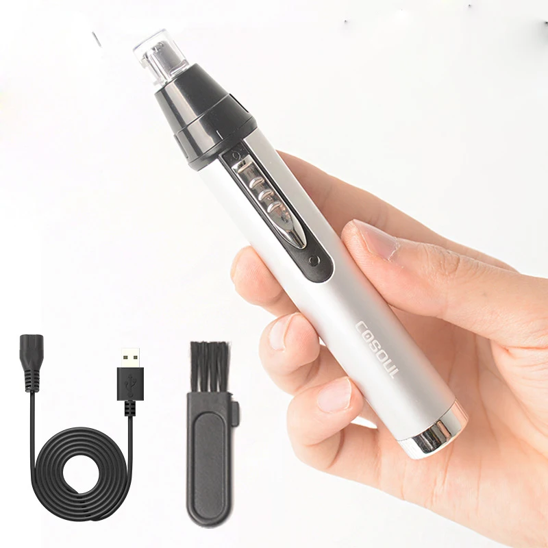 Professional Man and Woman rechargeable nose trimmer metal body Nose Hair Trimmer Ear Nose Neck Eyebrow Trimmer Nose Hair cut
Professional Man and Woman rechargeable nose trimmer metal body Nose Hair Trimmer Ear Nose Neck Eyebrow Trimmer Nose Hair cut