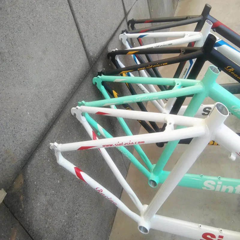 Clearance Lightweight Aluminium Alloy 700c bike Frame 46/48cm Road Bicycle Racing Frameset Suitable for DIY assembly 7 Clearance Lightweight Aluminium Alloy 700c bike Frame 46/48cm Road Bicycle Racing Frameset Suitable for DIY assembly 7