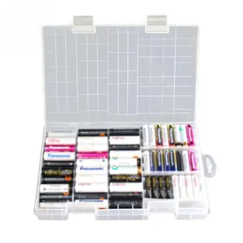 Storage Box Portable Transparent Container Suitable For AA AAA Battery Organizer Compact Storage Box Lightweight Carrying Case
Storage Box Portable Transparent Container Suitable For AA AAA Battery Organizer Compact Storage Box Lightweight Carrying Case