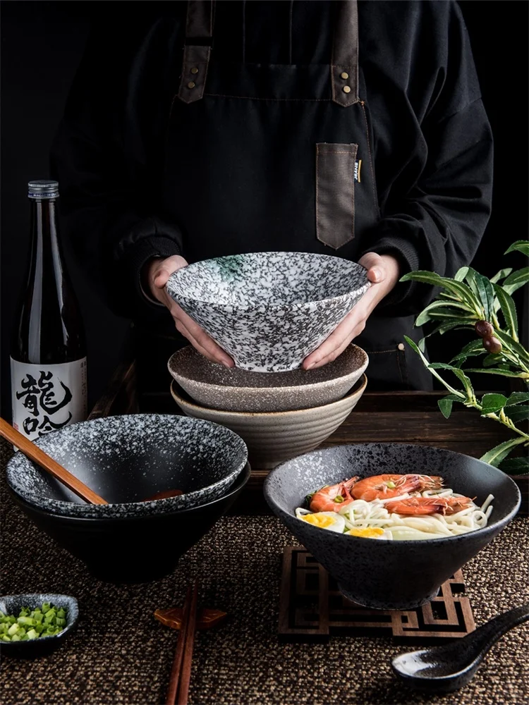 Retro Japanese Ramen Instant Noodle Bowl Large Ceramic Salad Bowl Fruit Dish Soup Spaghetti Pasta Microwave Tableware Wholesale
Retro Japanese Ramen Instant Noodle Bowl Large Ceramic Salad Bowl Fruit Dish Soup Spaghetti Pasta Microwave Tableware Wholesale