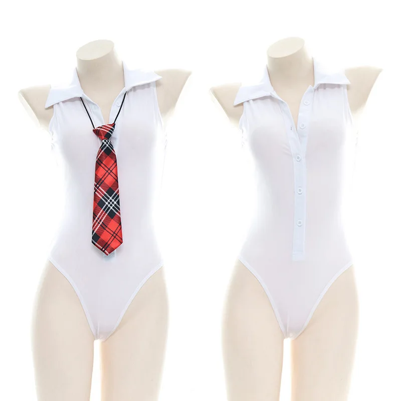 Sexy Cow Cosplay Costumes for Women Adult School Girl Outfit Roleplay Backless Cute Halloween Lingerie White Stripper Clothes
Sexy Cow Cosplay Costumes for Women Adult School Girl Outfit Roleplay Backless Cute Halloween Lingerie White Stripper Clothes