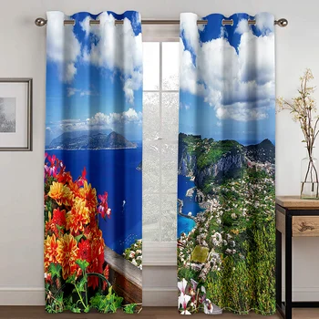 Mountain Town Scenery Printing Curtain Living Room Bedroom Curtain Home Decoration Curtain Adult Living Room Necessary Curtain
Mountain Town Scenery Printing Curtain Living Room Bedroom Curtain Home Decoration Curtain Adult Living Room Necessary Curtain