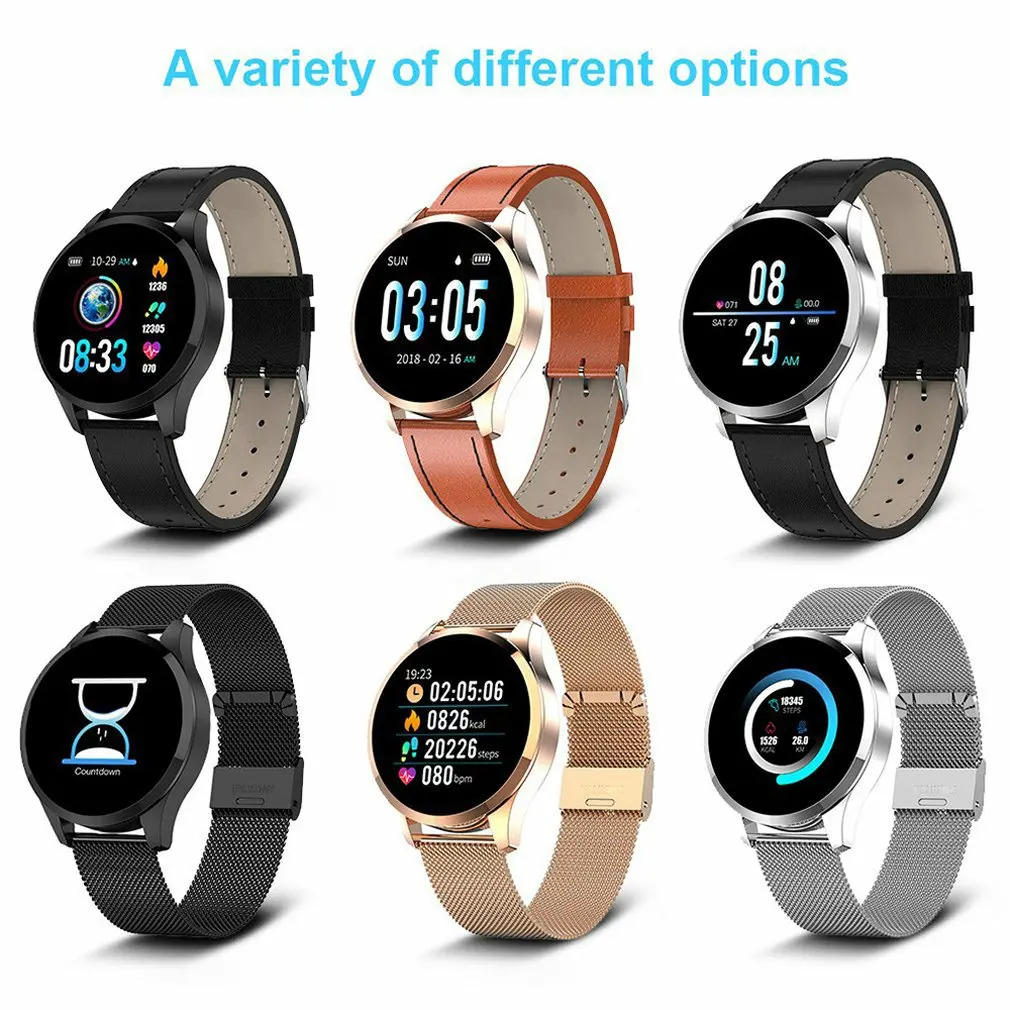 Q9 Full Round Screen Smart Bracelet Reminder Watch Waterproof Heart Rate Monitor Smart Watch For Android IOS
Q9 Full Round Screen Smart Bracelet Reminder Watch Waterproof Heart Rate Monitor Smart Watch For Android IOS