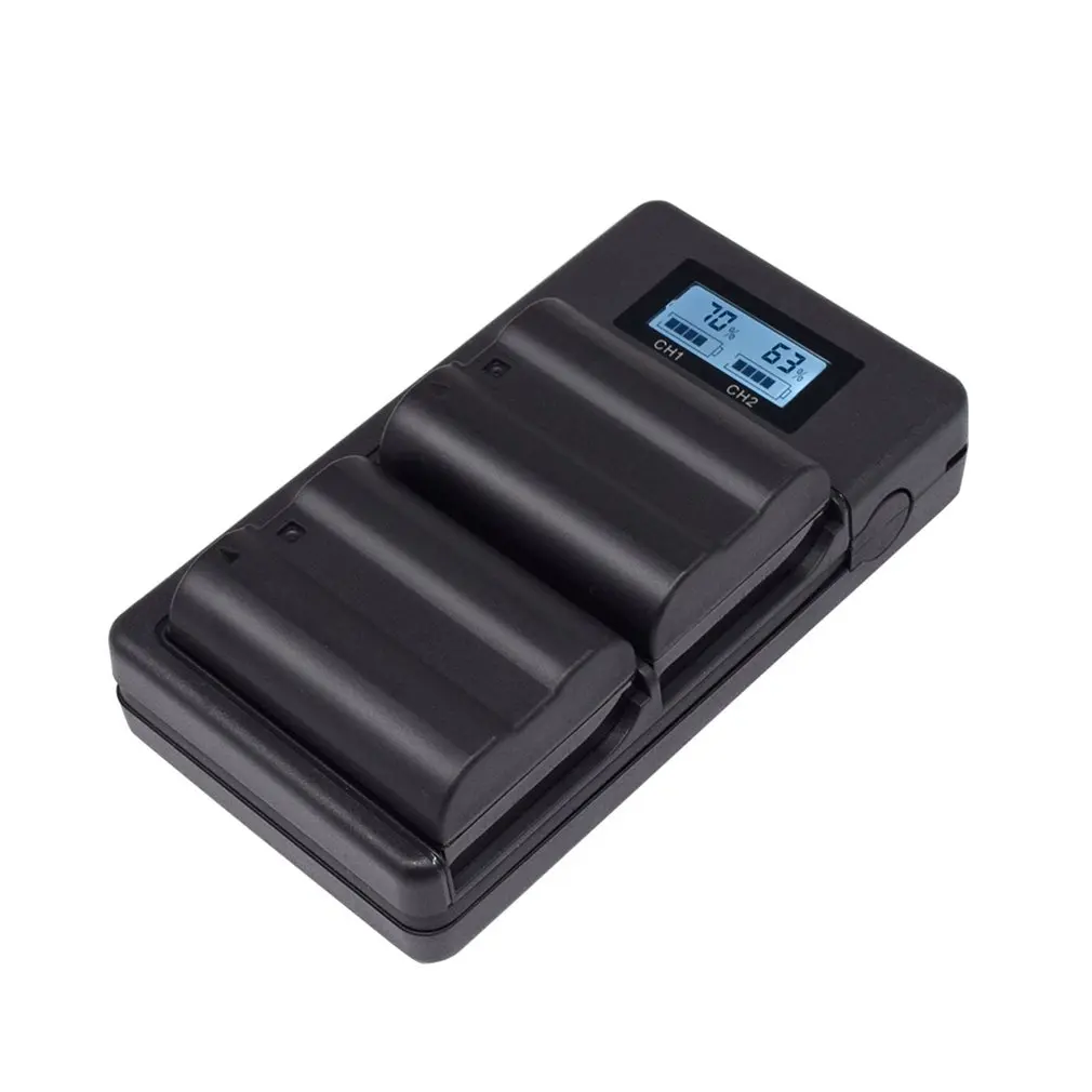 CD-EN-EL15-C Lcd Digital Display Charger Dual-slotCharger of Charging Electricity Battery Charger For Canon
CD-EN-EL15-C Lcd Digital Display Charger Dual-slotCharger of Charging Electricity Battery Charger For Canon
