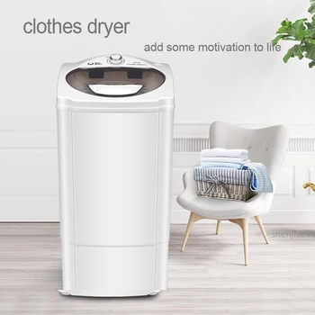 6.8kg Capacity Electric clothes dehydrator Home/dormitory small dewatering bucket machine T68-108 dewatering machine 220v 190w
6.8kg Capacity Electric clothes dehydrator Home/dormitory small dewatering bucket machine T68-108 dewatering machine 220v 190w