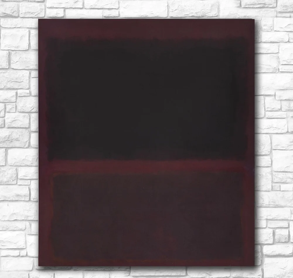 Настенные картинки для гостиной абстрактный Mark Rothko No. 12 1960 картина маслом на