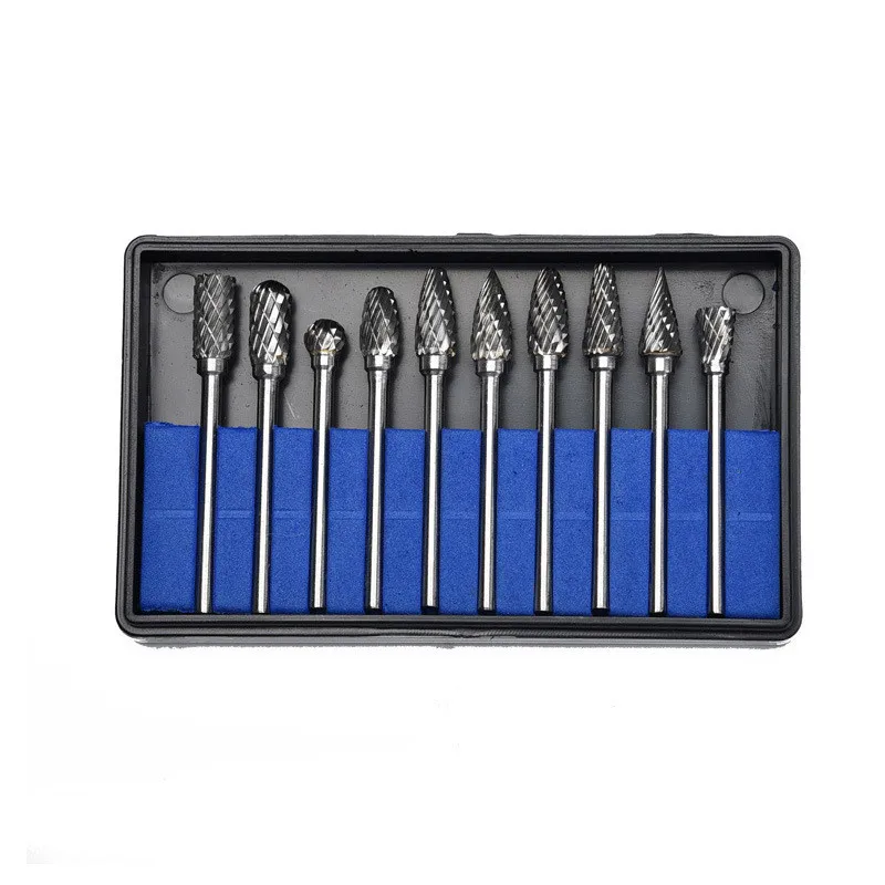 10 Piece Set Hard Tungsten Steel Grinding Head Alloy Rotate file Electric Drill Grinding Head Grinders Tungsten Steel Head
10 Piece Set Hard Tungsten Steel Grinding Head Alloy Rotate file Electric Drill Grinding Head Grinders Tungsten Steel Head