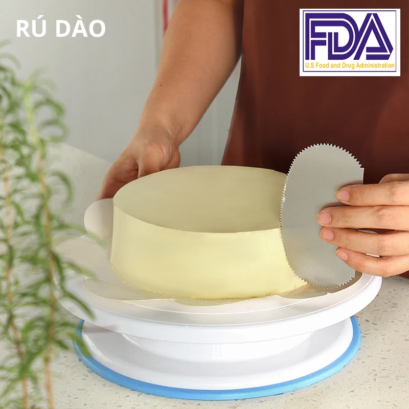 Plastic Cake Rotary Table DIY Baking Tool Cake Stand Cake Turntable Rotating Cake Decorating Baking Tool Sets 7*28Cm 10 Inch R19
Plastic Cake Rotary Table DIY Baking Tool Cake Stand Cake Turntable Rotating Cake Decorating Baking Tool Sets 7*28Cm 10 Inch R19