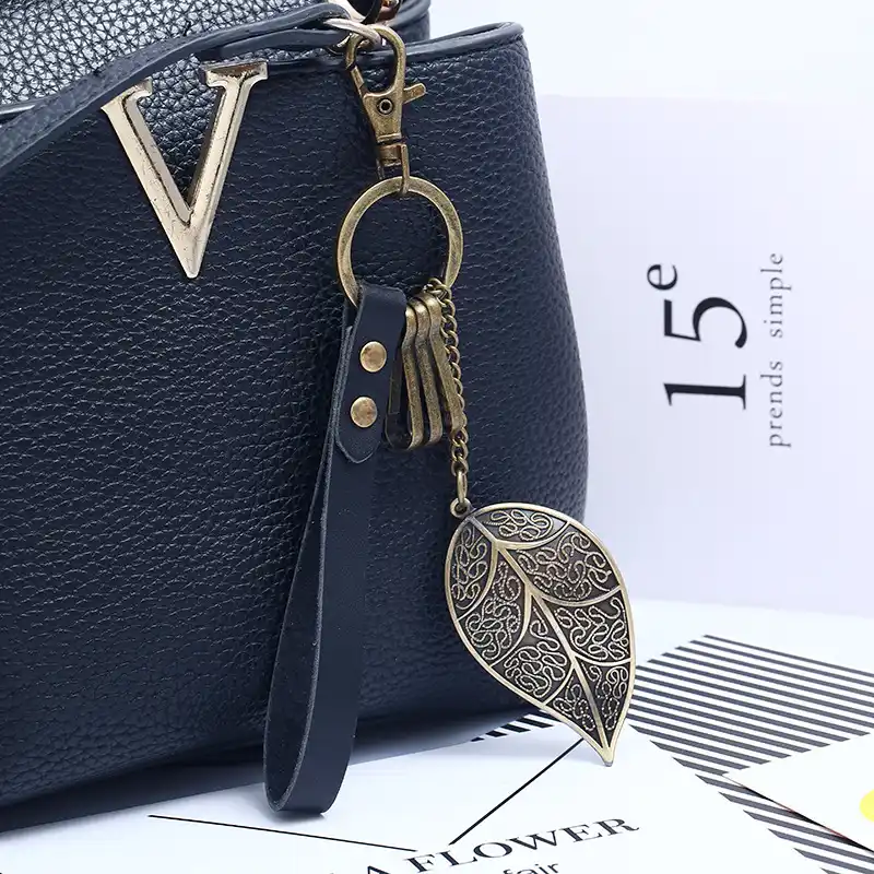 for women bag car key chain holder retro trinket jewelry gift