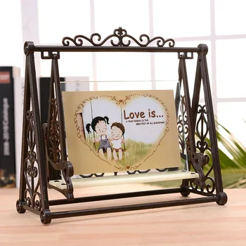 Cartoon Swing Photo Frame Swingable Decorative Figurines Creative DIY Photo Frame Home Bedroom Study Desktop Display Ornaments
Cartoon Swing Photo Frame Swingable Decorative Figurines Creative DIY Photo Frame Home Bedroom Study Desktop Display Ornaments